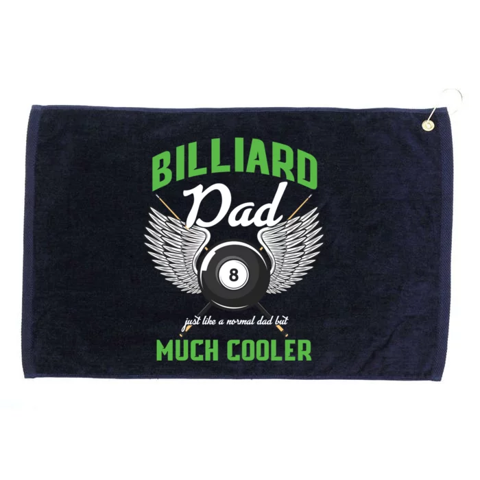 Billiard Dad Player Billiards Pool Snooker Father Cue Sports Gift Grommeted Golf Towel