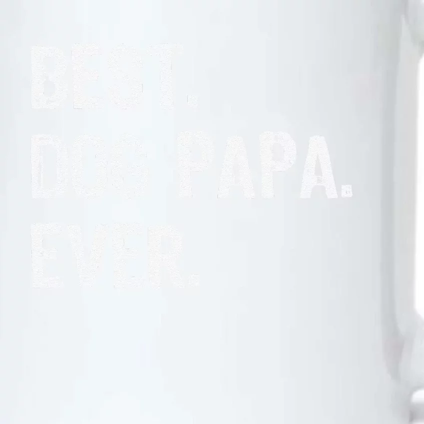 Best Dog Papa Ever Cool Funny Black Color Changing Mug