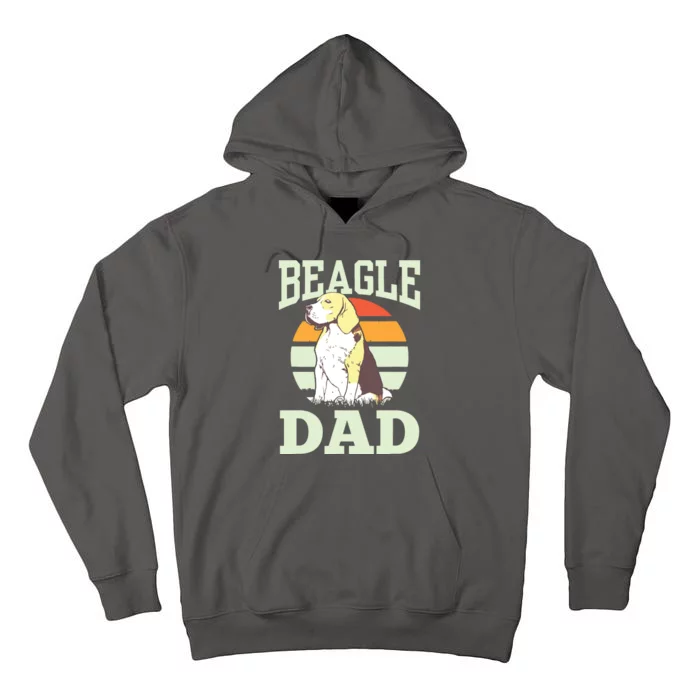 Beagle Dad Puppy Beagles Dog Lover Father Daddy Papa Tall Hoodie