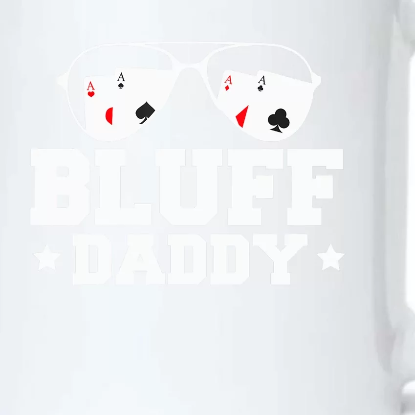 Bluff Daddy Poker Player Black Color Changing Mug