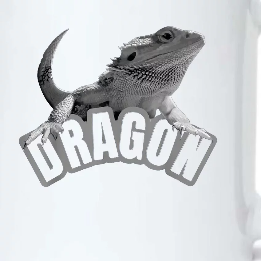 Bearded Dragon Reptiles Pet Lizard Black Color Changing Mug