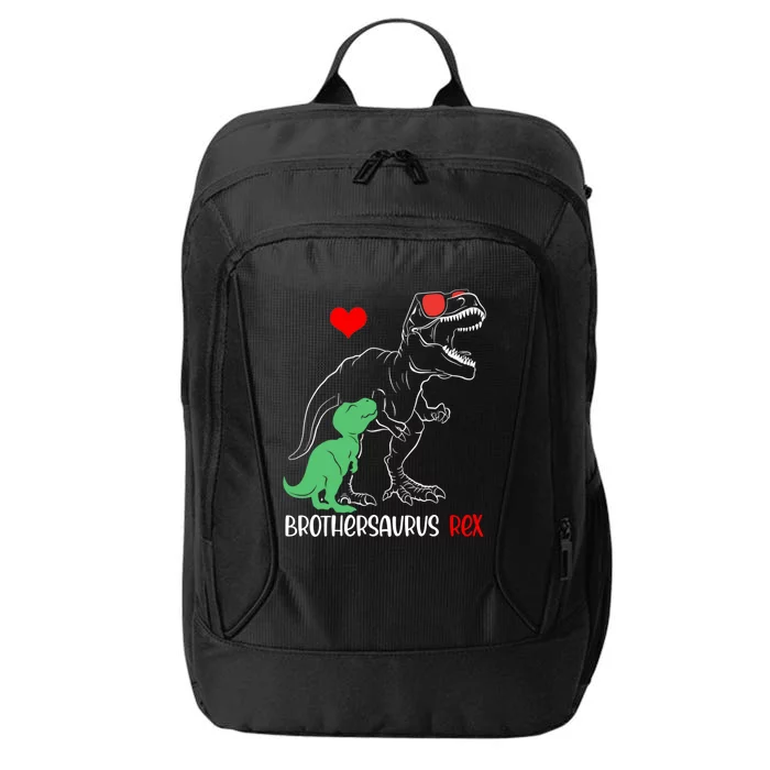 Brothersaurus Daddy Rex Autism Awareness Proud Dad Gift City Backpack