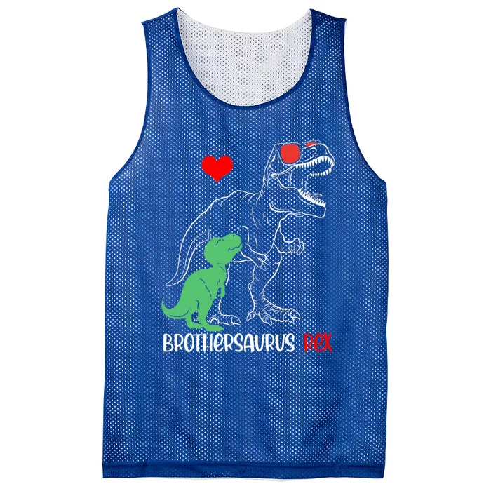 Brothersaurus Daddy Rex Autism Awareness Proud Dad Gift Mesh Reversible Basketball Jersey Tank