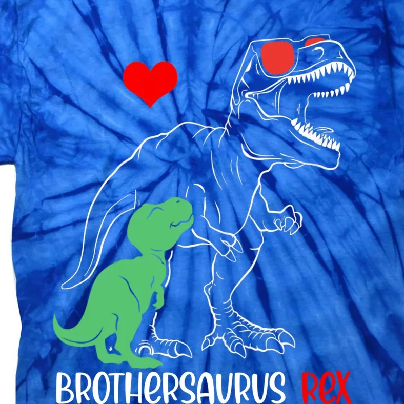 Brothersaurus Daddy Rex Autism Awareness Proud Dad Gift Tie-Dye T-Shirt