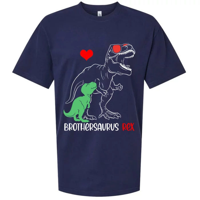 Brothersaurus Daddy Rex Autism Awareness Proud Dad Gift Sueded Cloud Jersey T-Shirt