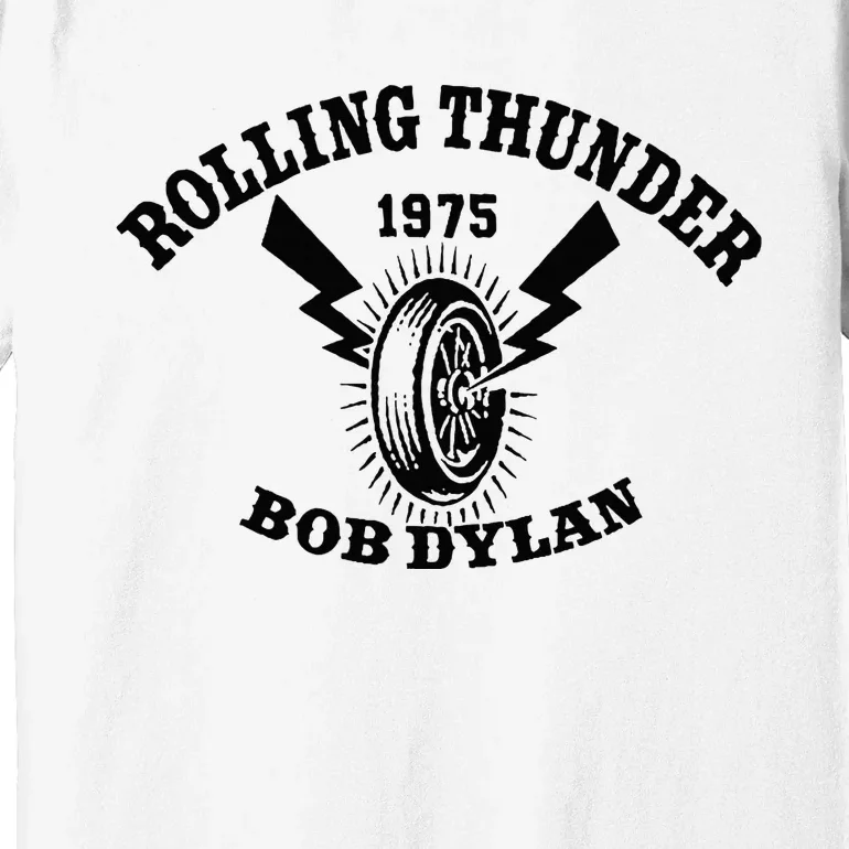 Bob D.Y.L.A.N Rolling Thunder Premium T-Shirt