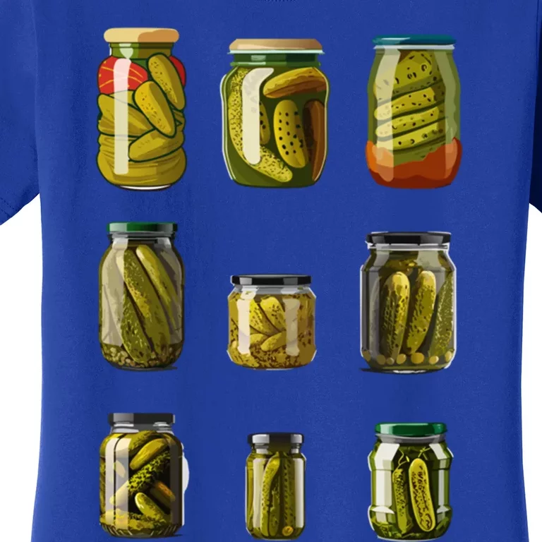 Big Dill Retro Cucumber Pickles Lover Cute Gift Women's T-Shirt