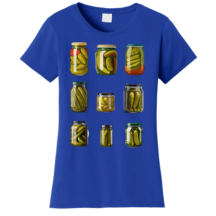 Big Dill Retro Cucumber Pickles Lover Cute Gift Women's T-Shirt