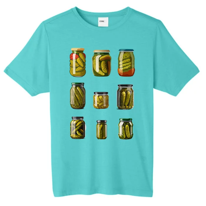 Big Dill Retro Cucumber Pickles Lover Cute Gift ChromaSoft Performance T-Shirt