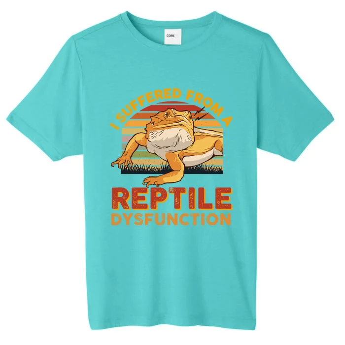 Bearded Dragon Retro Vintage Pogona Lizard Reptile Lover Cool Gift ChromaSoft Performance T-Shirt