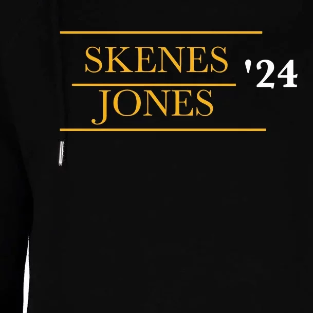 Baseball Dugout Skenes Jones 24 Womens Funnel Neck Pullover Hood