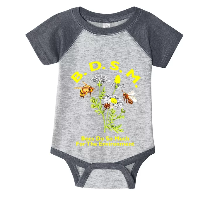 Bees Do So Much For The Environment Infant Baby Jersey Bodysuit