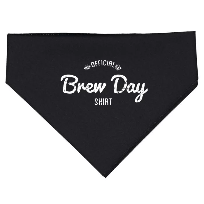 Brew Day Shirt Craft Beer Home Brewing USA-Made Doggie Bandana