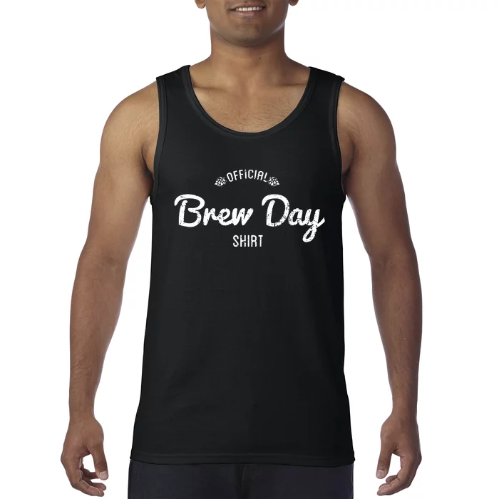 Brew Day Shirt Craft Beer Home Brewing Tank Top