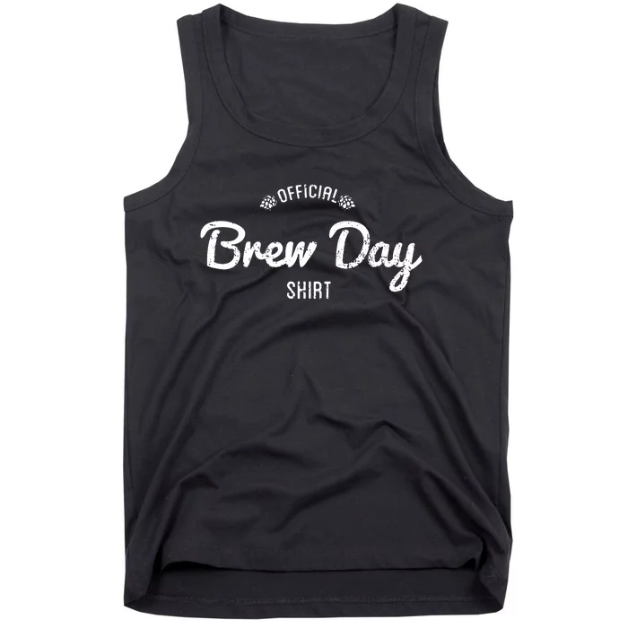 Brew Day Shirt Craft Beer Home Brewing Tank Top