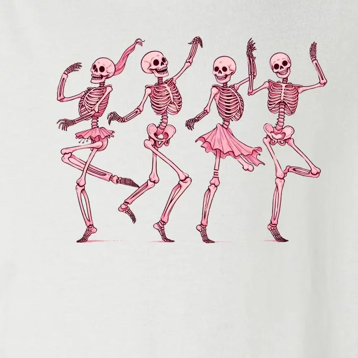 Ballet Dancer Skeletons Ballet Dance Halloween Toddler Long Sleeve Shirt