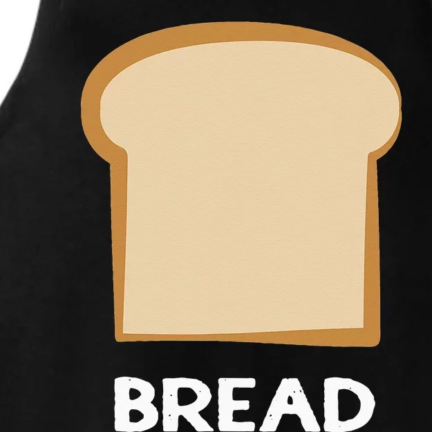 Bread Design Slice Of Bread Ladies Tri-Blend Wicking Tank