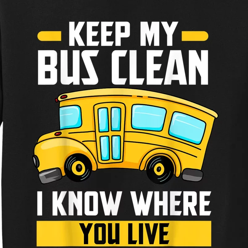 Bus Driver School Traffic Stops Sweatshirt