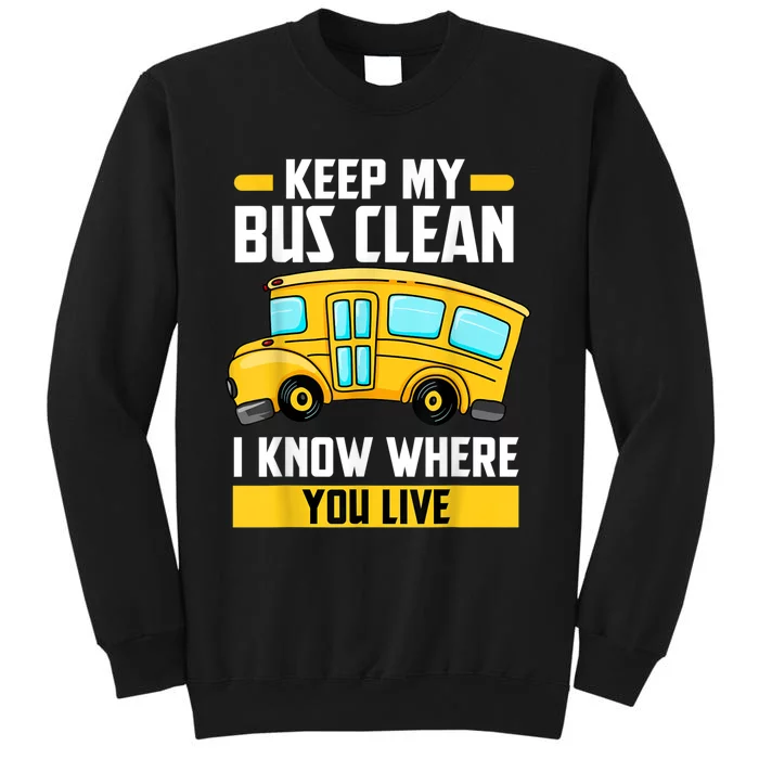 Bus Driver School Traffic Stops Sweatshirt