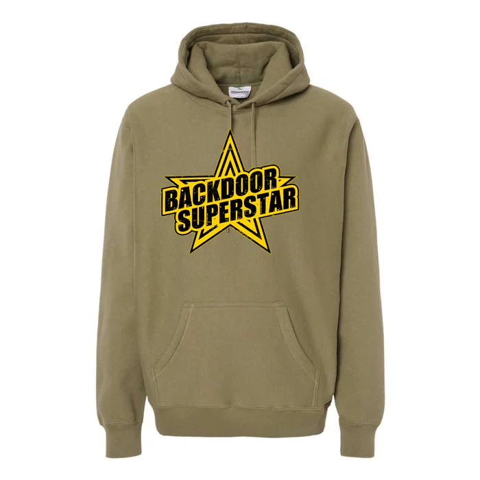 Back Door Superstar Meme Premium Hoodie