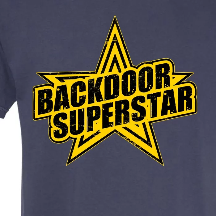 Back Door Superstar Meme Garment-Dyed Heavyweight T-Shirt