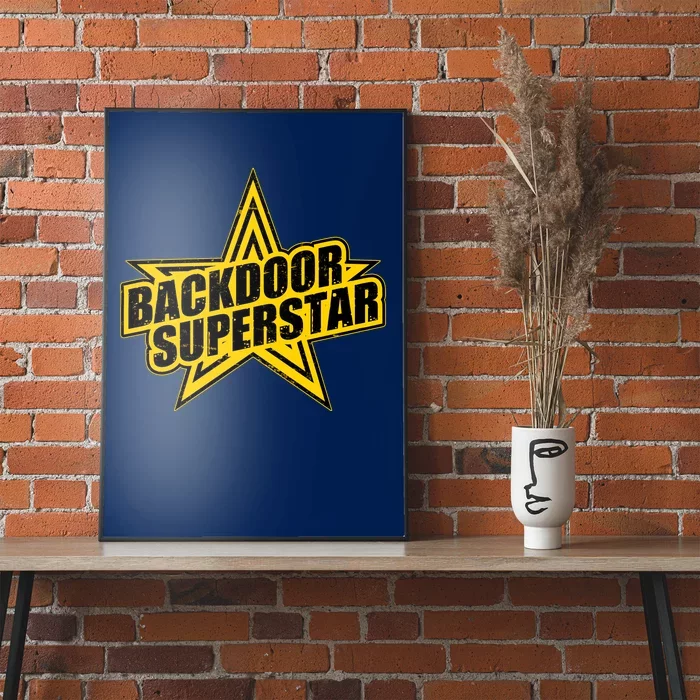 Back Door Superstar Meme Poster