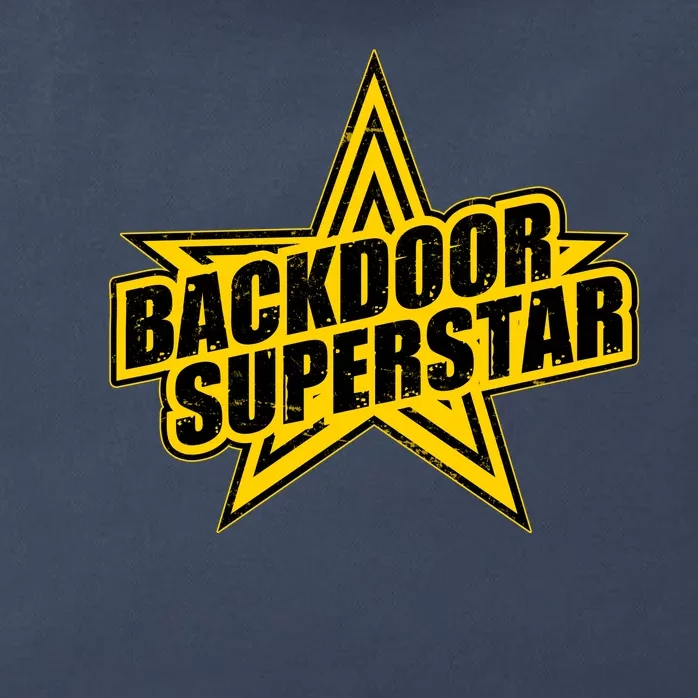 Back Door Superstar Meme Zip Tote Bag