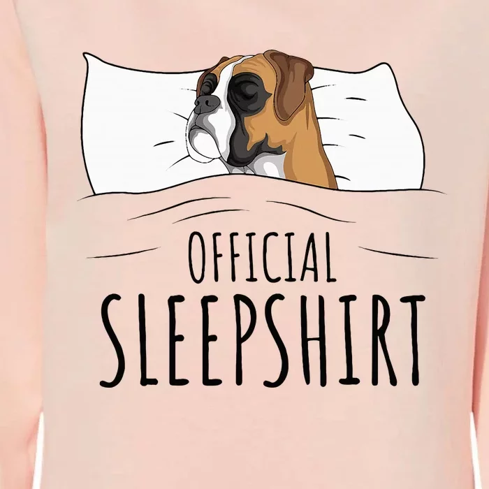 Boxer Dog Sleepshirt Womens California Wash Sweatshirt