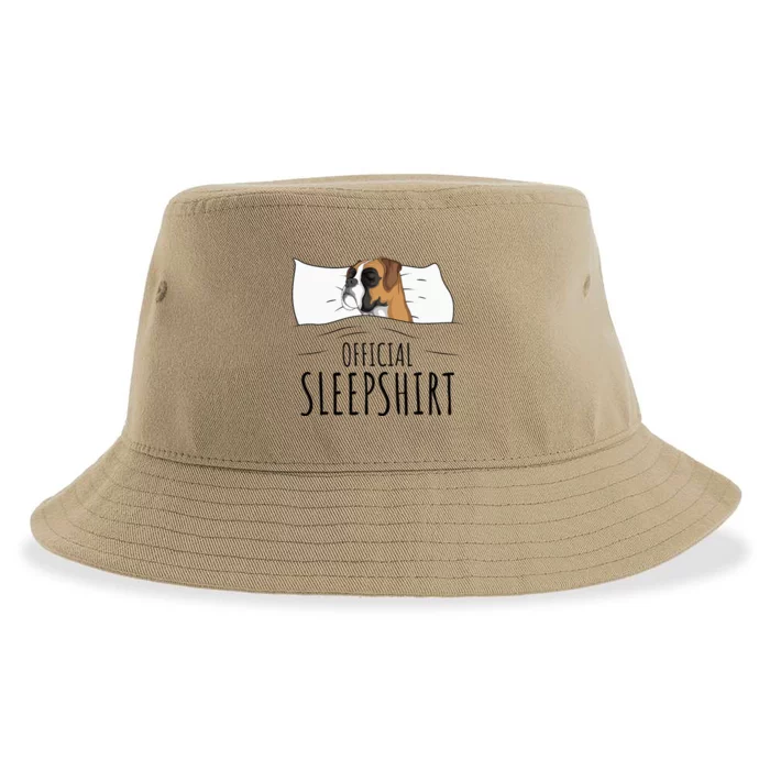 Boxer Dog Sleepshirt Sustainable Bucket Hat