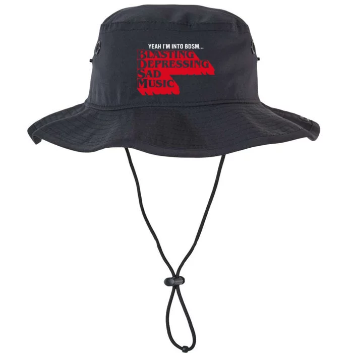 Blasting Depressing Sad Music Legacy Cool Fit Booney Bucket Hat