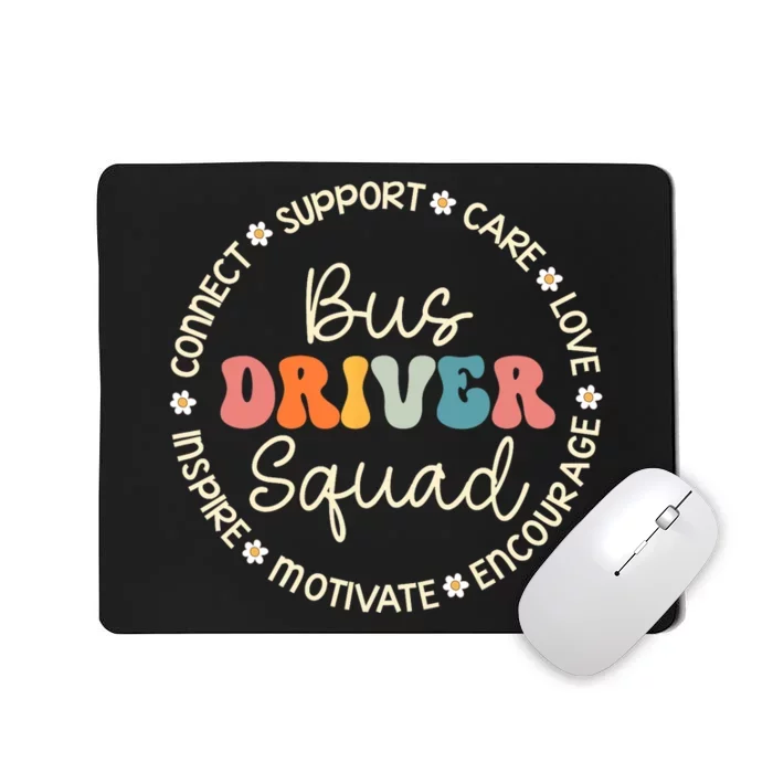 Bus Driver Squad Appreciation Week Back To School Mousepad