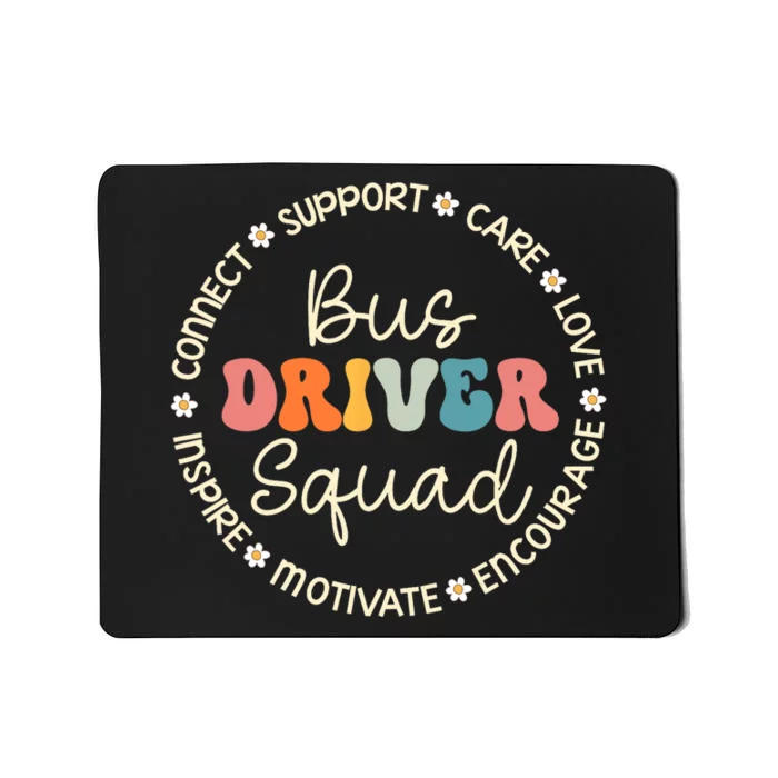 Bus Driver Squad Appreciation Week Back To School Mousepad