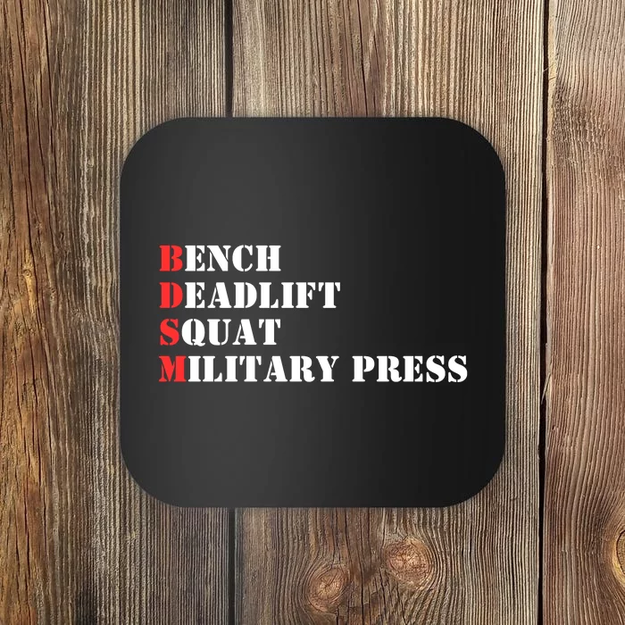 Bench Deadlift Squat Military Press Coaster