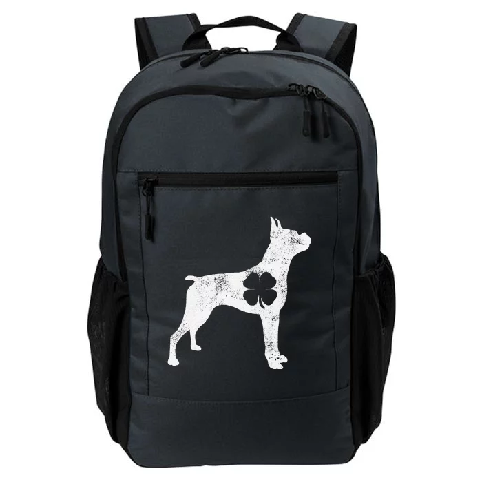 Boxer Dog St. Patrick's Day Irish Shamrock Saint Paddy's Daily Commute Backpack