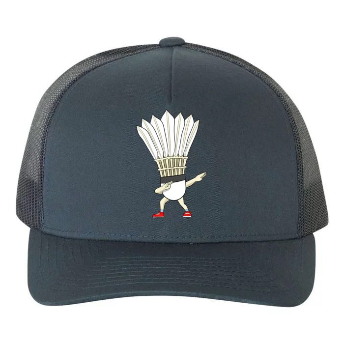 Badminton Dabbing Shuttlecock Birdie Badminton Cute Gift Yupoong Adult 5-Panel Trucker Hat