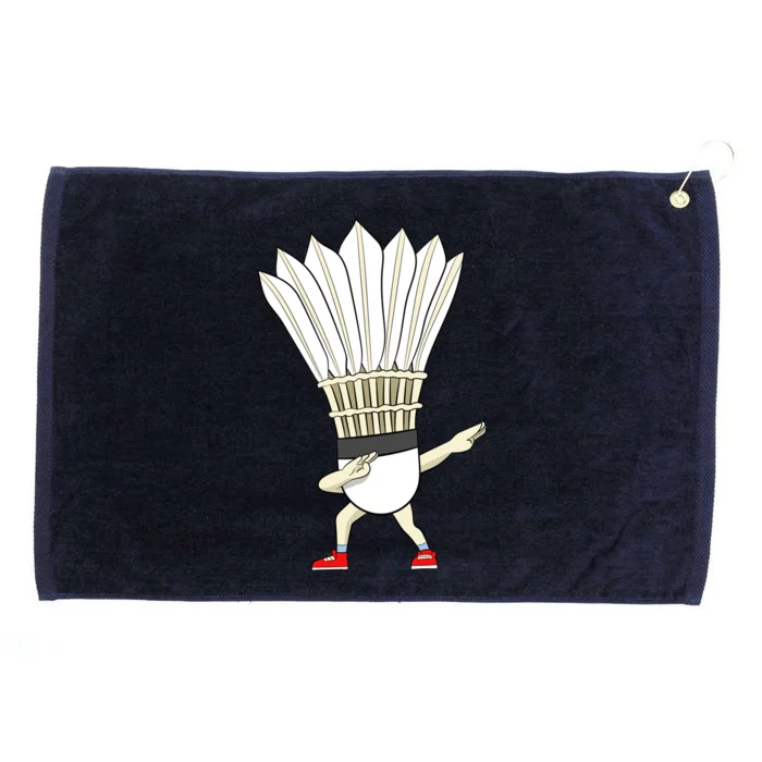 Badminton Dabbing Shuttlecock Birdie Badminton Cute Gift Grommeted Golf Towel