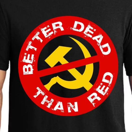 Better Dead Than Red Pajama Set