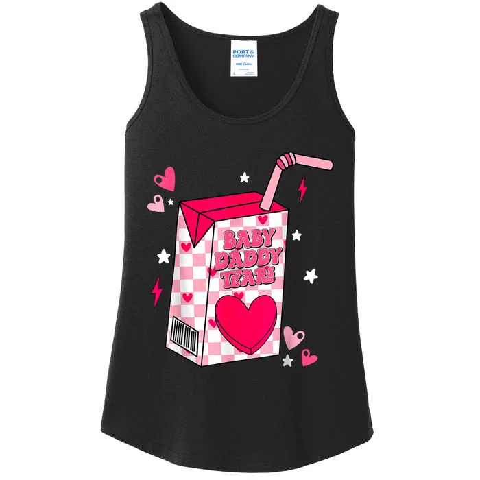 Baby Daddy Tears Ladies Essential Tank