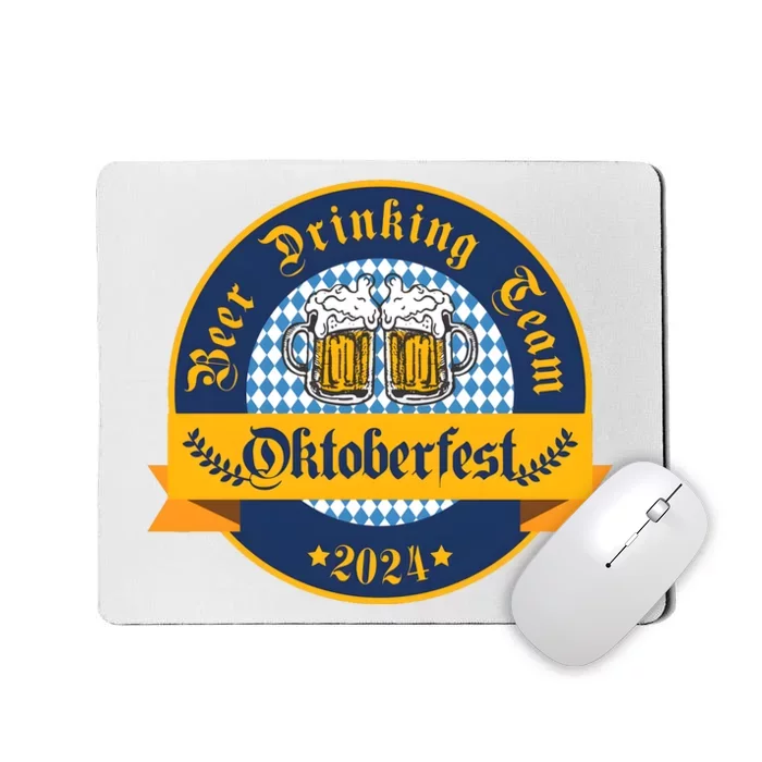 Beer Drinking Team Oktoberfest Mousepad