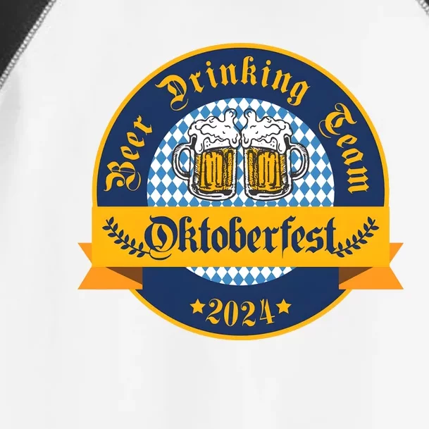 Beer Drinking Team Oktoberfest Toddler Fine Jersey T-Shirt