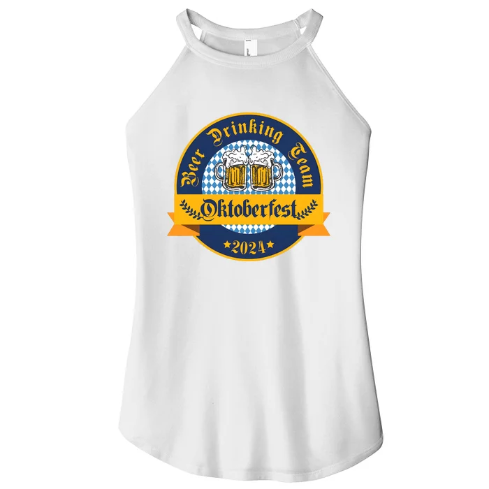 Beer Drinking Team Oktoberfest Women’s Perfect Tri Rocker Tank