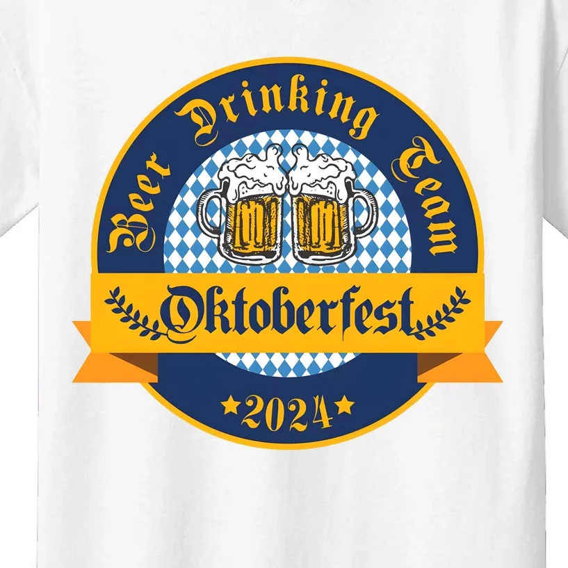 Beer Drinking Team Oktoberfest Kids T-Shirt