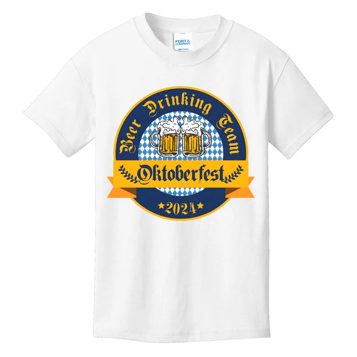 Beer Drinking Team Oktoberfest Kids T-Shirt