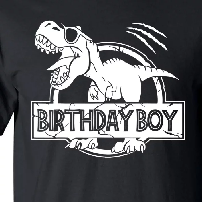 Birthday Dino T Rex Dinosaur Matching Family Tall T-Shirt