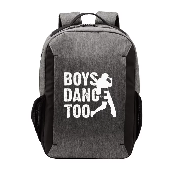 Boy Dance Too Cool Dancing Dancer Vector Backpack