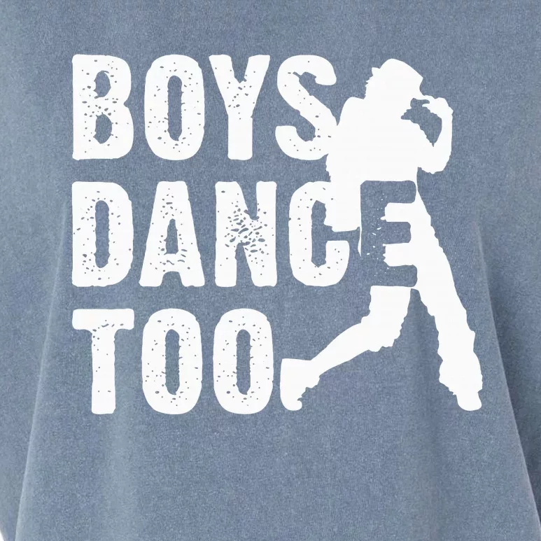 Boy Dance Too Cool Dancing Dancer Garment-Dyed Women's Muscle Tee