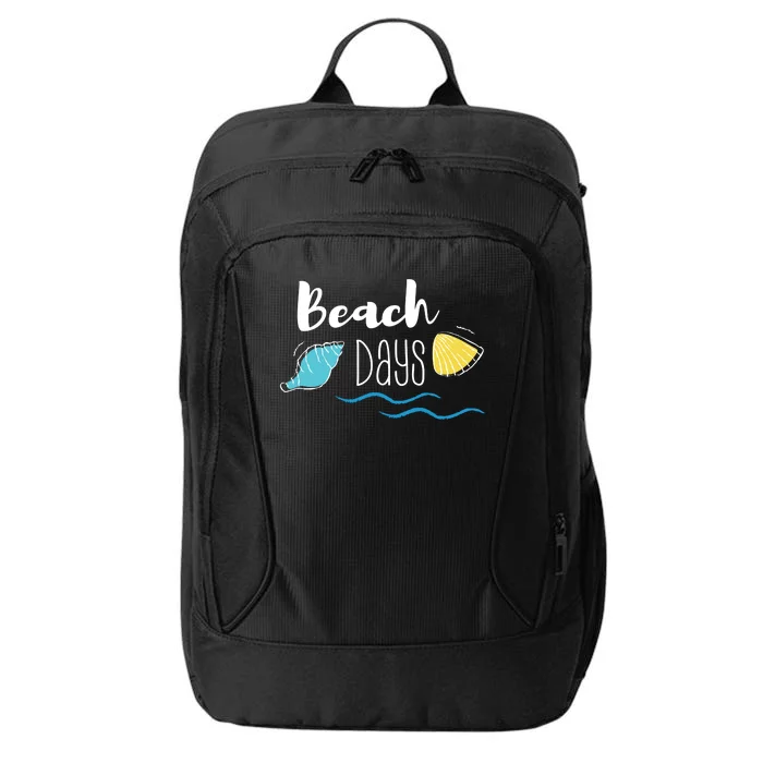 Beach Days Travel Vacation Summer City Backpack