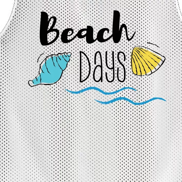 Beach Days Travel Vacation Summer Mesh Reversible Basketball Jersey Tank