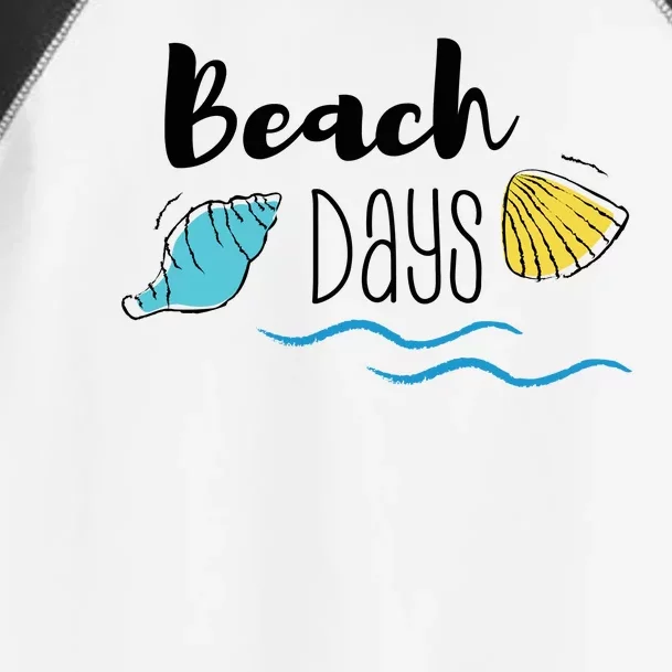 Beach Days Travel Vacation Summer Toddler Fine Jersey T-Shirt