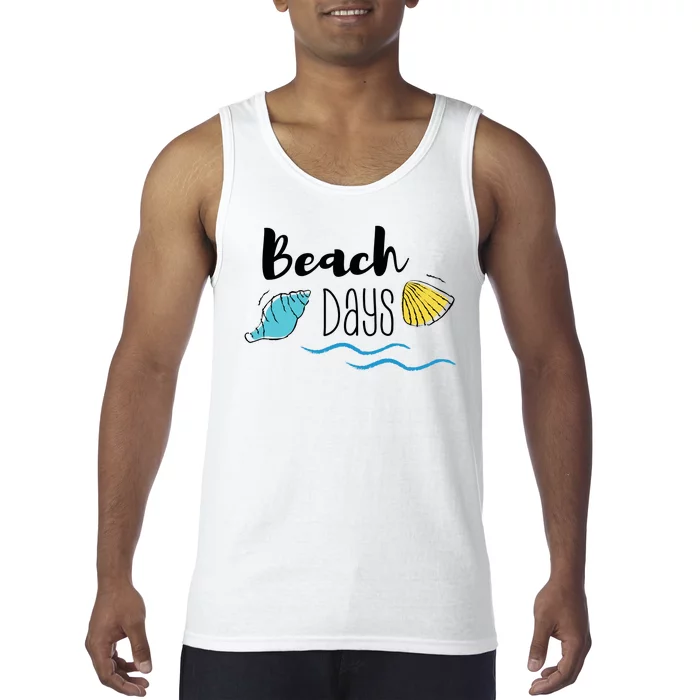 Beach Days Travel Vacation Summer Tank Top